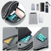 Bán chạy nhất COD Túi đeo chéo nam Nylon chống thấm nước, cổng sạc cho iPad 7.9 inch doanh nhân 4