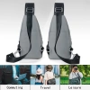 Bán chạy nhất COD Túi đeo chéo nam Nylon chống thấm nước, cổng sạc cho iPad 7.9 inch doanh nhân 5