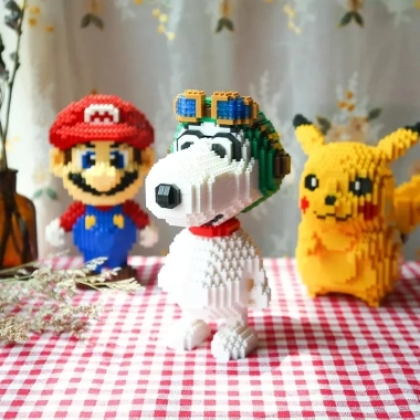 Bán chạy nhất đồ chơi bé trai: Bearbrick robot mini 32cm, khối xây dựng lắp ráp Pikachu, giảm còn 150.000đ 6