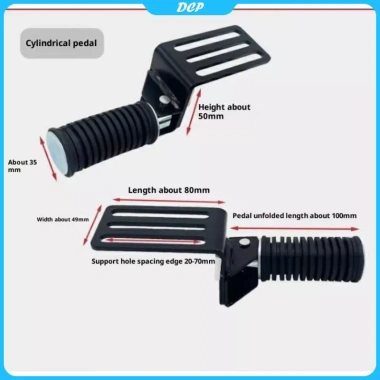 Bàn đạp DCP gập gọn cho xe máy & xe đạp điện - Kim loại chắc chắn, giá chỉ 34.900₫ 11 Bàn đạp DCP gập gọn cho xe máy & xe đạp điện - Kim loại chắc chắn, giá chỉ 34.900₫ 11
