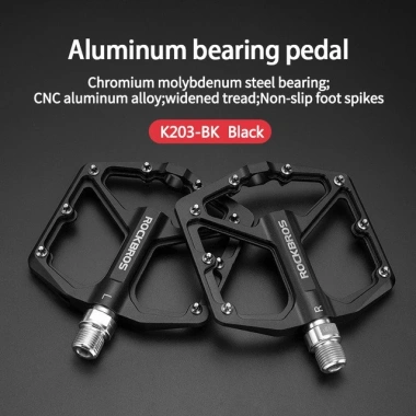 Bàn đạp ROCKBROS leo núi nhôm phẳng 9/16 inch nhẹ, vòng bi kín - Giá 527.890₫