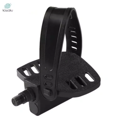 Bàn đạp xe đạp tập thể dục 2 chiếc, dây đeo, trục 9/16 inch, chống trượt - 188.100₫