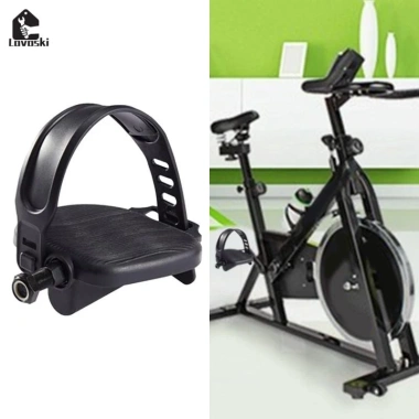 Bàn đạp xe đạp tập thể dục điều chỉnh, chống trượt, tập luyện tại nhà hiệu quả 2 Bàn đạp xe đạp tập thể dục điều chỉnh, chống trượt, tập luyện tại nhà hiệu quả 2