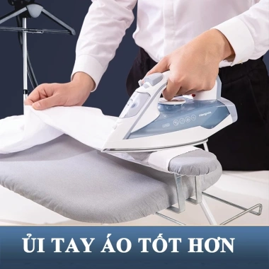 Bàn để ủi quần áo YUYU gấp gọn inox chống bỏng, chống rung lắc cho gia đình - Giá ưu đãi 217.357 VND 5
