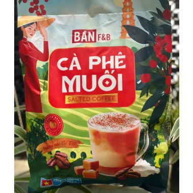 Bản F&B Cà phê muối hương sắc Cố đô - Túi 30 gói 20g (600g) Giá ưu đãi 144.000đ