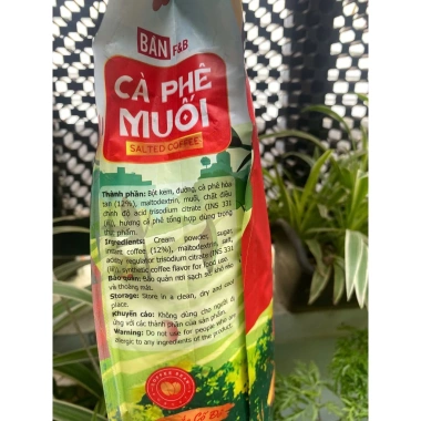 Bản F&B Cà phê muối hương sắc Cố đô - Túi 30 gói 20g (600g) Giá ưu đãi 144.000đ