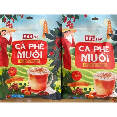 Bản F&B Cà phê muối hương sắc Cố đô - Túi 30 gói 20g (600g) Giá ưu đãi 144.000đ