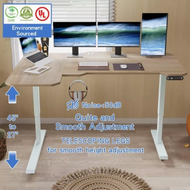 Bàn game nâng điện điều chỉnh độ cao 110‑150cm, bánh xe di chuyển, gập gọn – Giá 3,100,000₫