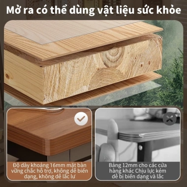 Bàn Game VOVOVA Chắc Chắn, Lỗ Luồn Dây, Đa Năng Cho Gaming và Làm Việc - Giá 621k