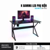 Bàn gaming chữ K LED RGB đa màu, chân sắt tĩnh điện, mặt MDF 1m2 – 479.000₫ 5