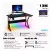 Bàn Gaming Double X 5C Chân Sắt Sơn Tĩnh Điện 2x4cm, Mặt MDF Melamine - Giá 479.000₫ 7
