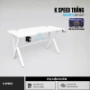 Bàn gaming, làm việc hộp sắt 4x4cm, kèm giá treo tai nghe, giáp LED – giảm còn 749.000đ 10