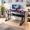 Bàn gaming và làm việc chân K cong Nội Thất 5C - Đáy chắc, tháo lắp dễ, chỉ 479k 5