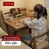 Bàn gấp gỗ tự nhiên cho trẻ em - Bàn học sinh không cần lắp ráp, phù hợp phòng ngủ, căn hộ nhỏ, giá chỉ 1,500,800₫ 2