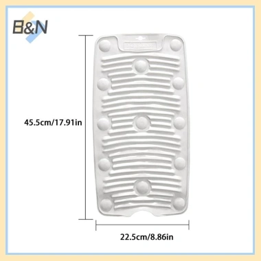 Bàn Giặt Di Động Silicone B&N - Gập Lại, Treo Được, Dụng Cụ Vệ Sinh Tiện Lợi 5