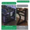 Bàn HAPY chữ K mặt gỗ 120x60, chân sắt tĩnh điện, cá tính - Giá 650.000₫, BH 3 năm 5