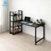 Bàn học, bàn làm việc khung sắt tĩnh điện, mặt MDF 15mm, giá sách, lắp ráp - 549.000₫ 4