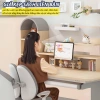 Bàn học chống gù gỗ tự nhiên cao cấp A120 120cm, nâng hạ độ cao tay quay, điều chỉnh nghiêng 7