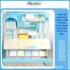 Bàn học chống gù gỗ tự nhiên cao cấp Lumili S4 size lớn - nâng hạ độ cao, tay quay, điều chỉnh nghiêng nhanh 7