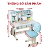 Bàn học chống gù Sakawin K30 chân kép chắc chắn, nâng hạ chiều cao, giá 1.45tr 3