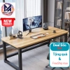 Bàn học chữ U chân sắt lỗ đi dây điện, gỗ MDF 15mm, chịu tải 200kg Giá 585.000₫