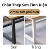 Bàn học chữ U chân sắt lỗ đi dây điện, gỗ MDF 15mm, chịu tải 200kg Giá 585.000₫ 9