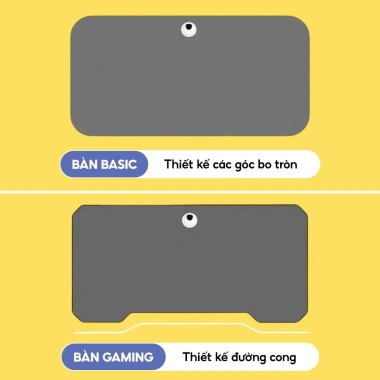 Bàn Học Gaming K - Chân sắt sơn tĩnh điện, mặt MDF bo góc, kệ lửng, chỉ 499.000₫ 2