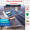 Bàn học gấp gọn có khe cắm iPad, cổng USB, nâng hạ laptop - Giá sách 285.000đ 3