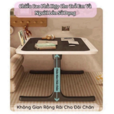 Bàn Học Gấp Gọn HGHOME Ngồi Bệt Đa Năng Nhựa PVC Cao Cấp Giá 145.000 Mẫu Mới