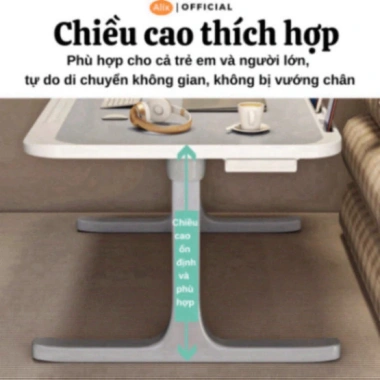 Bàn Học Gấp Gọn HGHOME Ngồi Bệt Đa Năng Nhựa PVC Cao Cấp Giá 145.000 Mẫu Mới