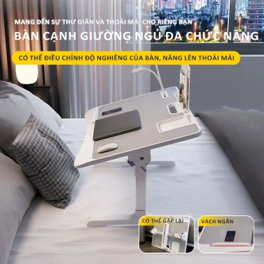 Bàn học gấp gọn USB thông minh, điều chỉnh độ nghiêng, nâng hạ độ cao - Giá 139k 3 Bàn học gấp gọn USB thông minh, điều chỉnh độ nghiêng, nâng hạ độ cao - Giá 139k 3