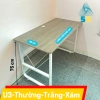 Bàn Học Kèm Kệ Gỗ Lửng Chân Cong 2x4 MDF 15mm Tải 200kg - Siêu Bền Giá 606.000₫ 9