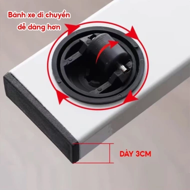 Bàn Học & Làm Việc Điều Chỉnh Độ Cao, Mặt Bàn Nghiêng - Thiết Kế Gọn Gàng cho Phòng Ngủ, Ký Túc Xá, 1.599.000 VND