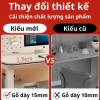 Bàn học sinh viên kệ sách, đa màu, mặt MDF 15mm dày, chân thép sơn tĩnh điện - Giá 615.000₫ 4