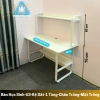 Bàn học sinh viên kệ sách, đa màu, mặt MDF 15mm dày, chân thép sơn tĩnh điện - Giá 615.000₫ 5