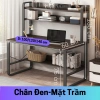 Bàn học sinh viên kệ sách, đa màu, mặt MDF 15mm dày, chân thép sơn tĩnh điện - Giá 615.000₫ 10