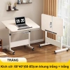 Bàn học tập xếp gọn, bánh xe di chuyển, gấp lại, nâng hạ chiều cao - 139.000₫ 10