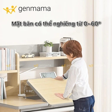 Bàn Học Thông Minh DxR Chống Gù Chống Cận Đa Năng, Giá Sách, Điều Chỉnh Độ Cao 58‑78cm, 120x65cm – Giá Ưu Đãi 6.99 Triệu 3