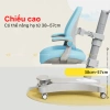 Bàn Học Thông Minh DxR Chống Gù Chống Cận Đa Năng, Giá Sách, Điều Chỉnh Độ Cao 58‑78cm, 120x65cm – Giá Ưu Đãi 6.99 Triệu 6