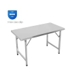 Bàn inox gấp gọn Felix QUI PHÚC inox 201 chống gỉ, chữ nhật 75cm, kích thước đa dạng - Giá 1,71 triệu 4