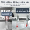 Bàn Inox xếp gọn chữ nhật, gấp gọn tiện lợi cho quán ăn, nhậu - giao nhanh Hà Nội 8