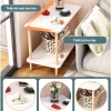 Bàn Kệ Gỗ Lắp Ghép Đa Năng – Tab Đầu Giường, Trang Trí Phòng Ngủ & Phòng Khách, Giá 179k 3