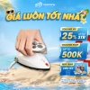 Bàn là du lịch mini GKÖCH Y-816 Germany 2 chế độ khô & hơi nước 110-230V 909.000 VND