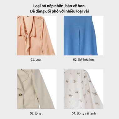 Bàn là hơi nước cầm tay mini ướt‑khô, treo tiện lợi, giá chỉ 139.349 ₫ 8