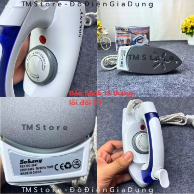 Bàn là hơi nước du lịch mini cao cấp đa năng tiện dụng - Giá chỉ 185.000đ Tm Store