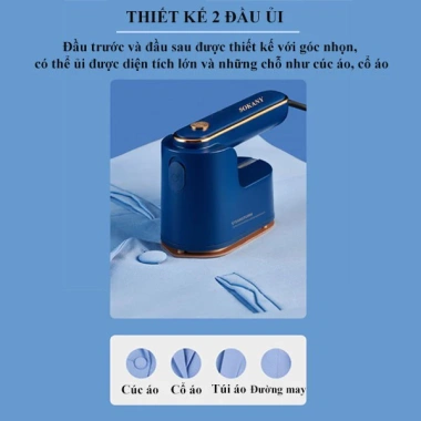 Bàn là hơi nước mini SOKANY SK-3.069 – ủi khô & hơi, phẳng mọi vải, bảo hành 12 tháng, 509k 8