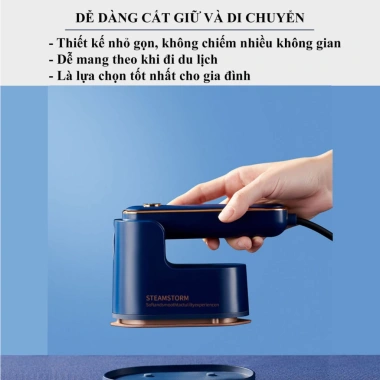 Bàn là hơi nước mini SOKANY SK-3.069 – ủi khô & hơi, phẳng mọi vải, bảo hành 12 tháng, 509k 9