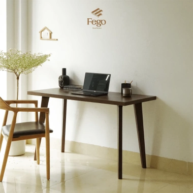 Bàn làm việc chân gỗ FEGO vintage - Bàn học, bàn cafe cổ điển, giá 1.09 triệu