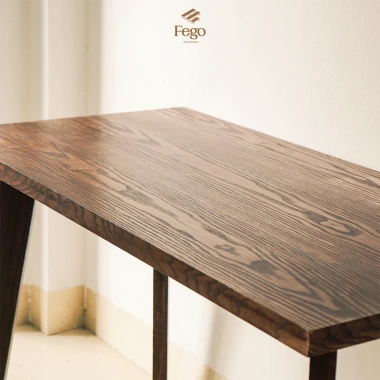 Bàn làm việc chân gỗ FEGO vintage - Bàn học, bàn cafe cổ điển, giá 1.09 triệu