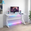Bàn làm việc gaming K mặt gỗ, chân sắt sơn tĩnh điện 1m x 1m2 – chịu lực cao, ổn định PC 9